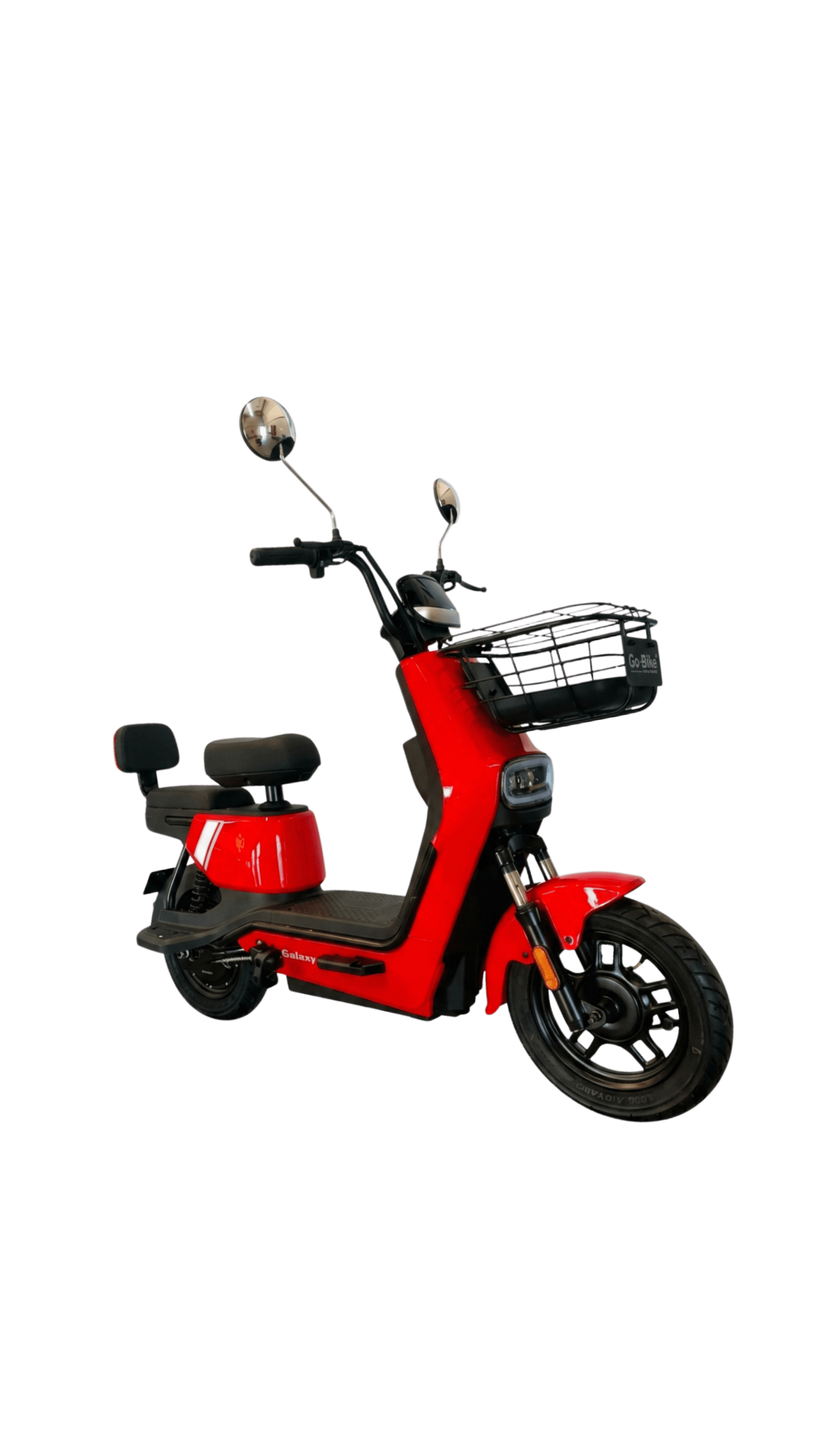 Moto Eléctrica 350W Aluminio — Rojo