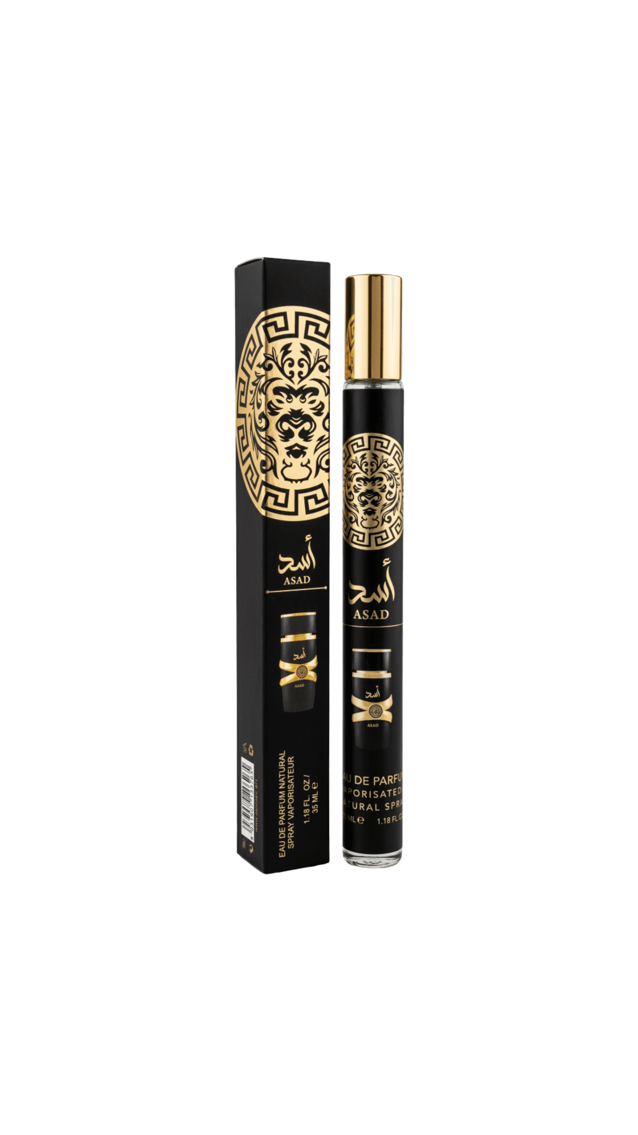 Tubo Lattafa Asad Black 35ml