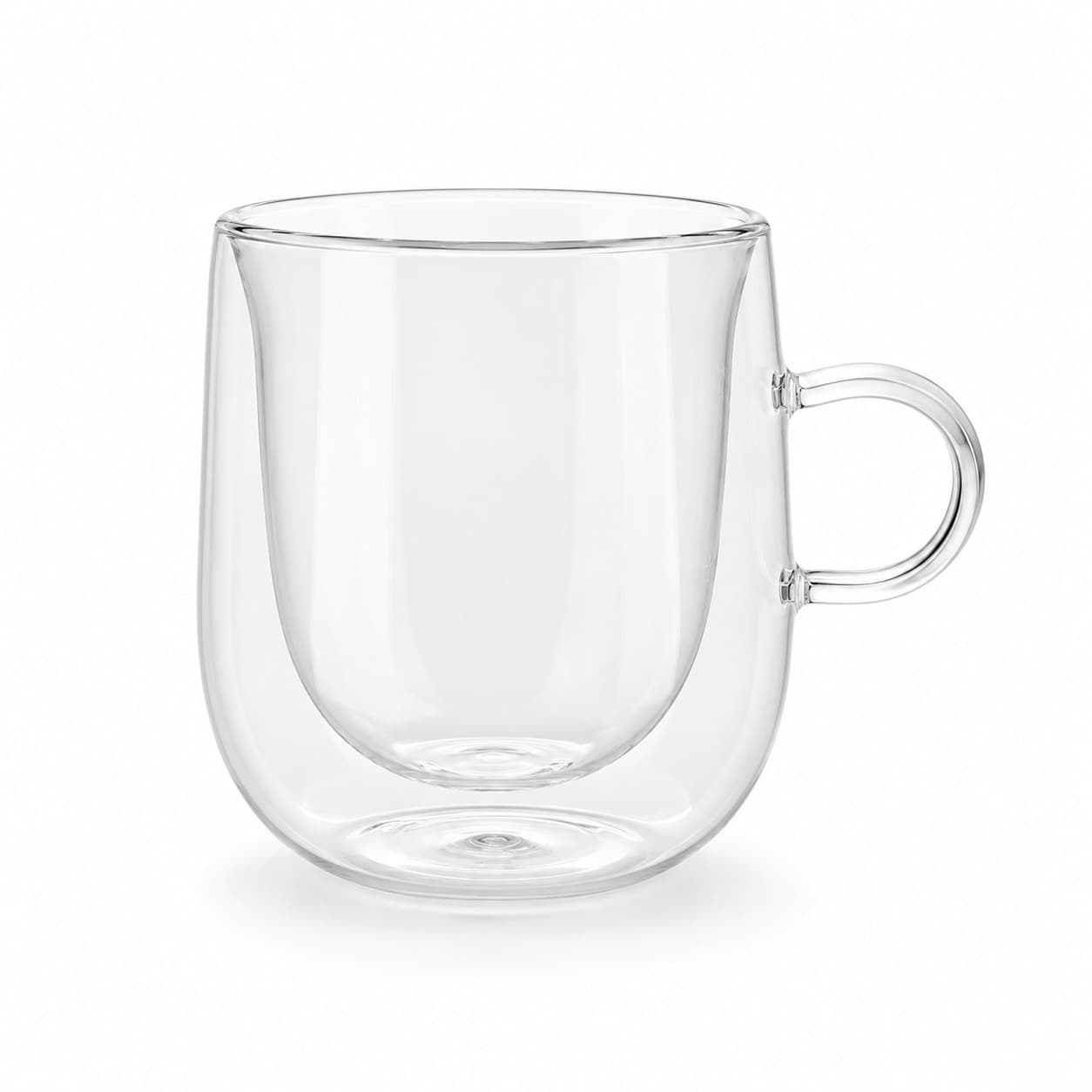 Taza Doble Vidrio Grande
