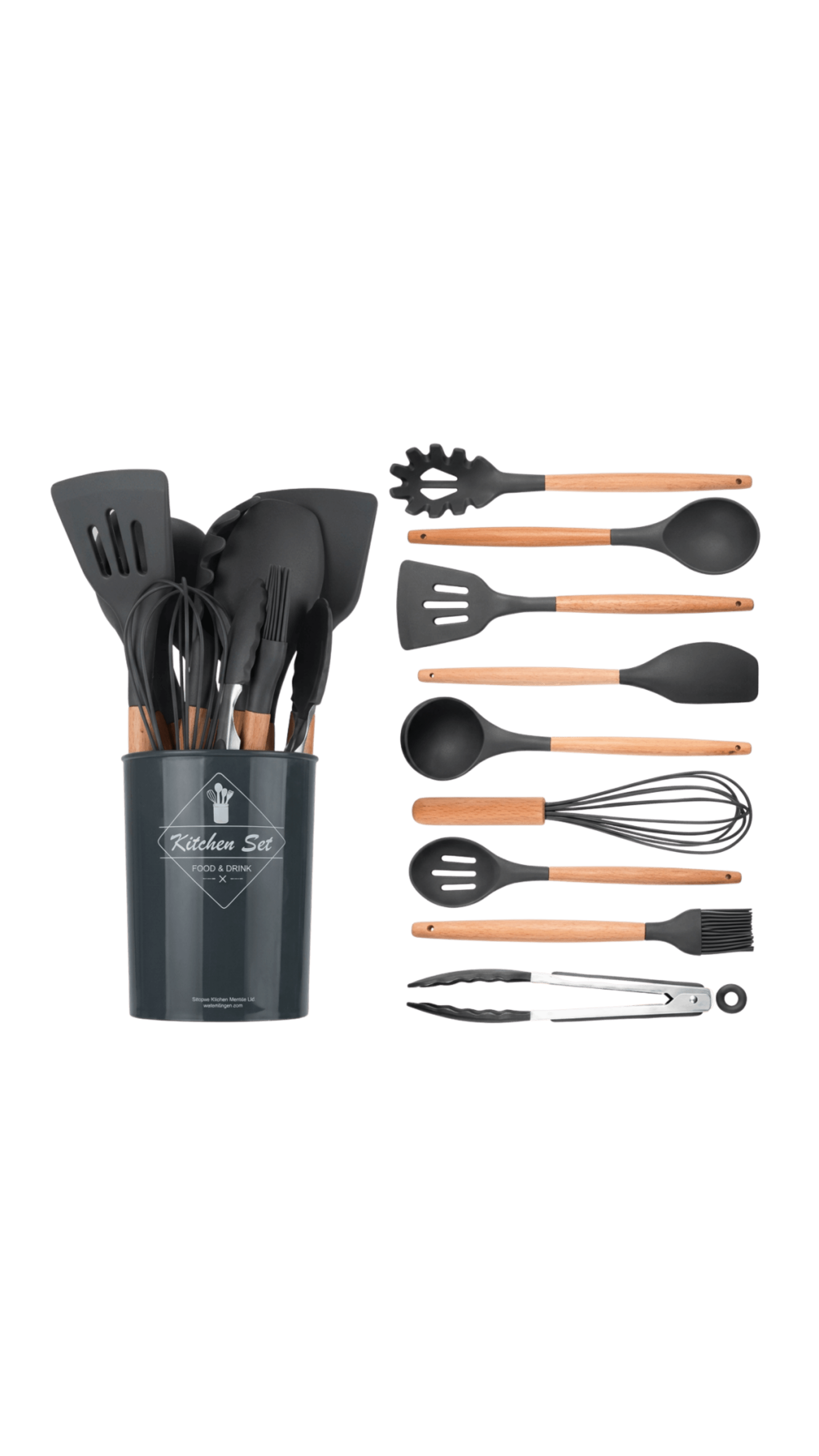 Kit de Utensillos de Cocina Básico 12 Piezas